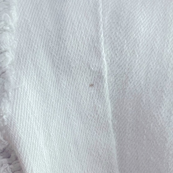 015 Express High Rise White Distressed Skinny Jeans 4R Women’s - Picture 2 of 4